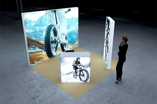 Messestand Compact 9