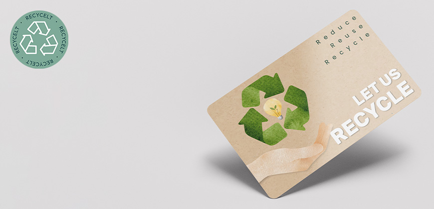 PVC-Karte (recycelt)