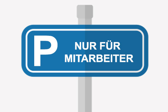 Parkplatzschilder
