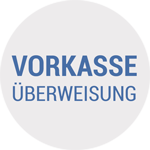 Vorkasse - Überweisung